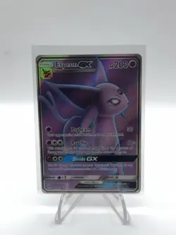 Pokemon TCG Espeon GX (Full Art) 140/149 SM Base Set Holo MINT - Image 1