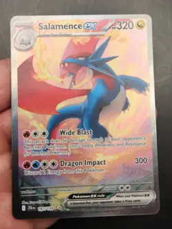 Salamence Ex 187/159 Special Illustration Rare Journey Together Pokemon TCG - NM - Image 3