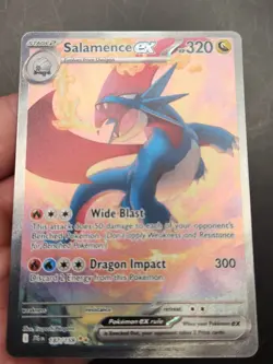 Salamence Ex 187/159 Special Illustration Rare Journey Together Pokemon TCG - NM - Image 4