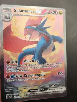 Salamence Ex 187/159 Special Illustration Rare Journey Together Pokemon TCG - NM - Image 5