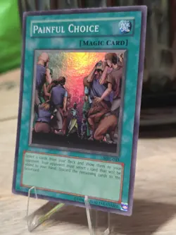 ☄ YuGiOh PAINFUL CHOICE Super Rare * MRL-049 * VLP/NMU - Image 3