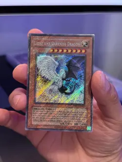 2025 YU-GI-OH! RETRO PACK 2 LIGHT AND DARKNESS DRAGON RP02-EN095 SECRET RARE - Image 1