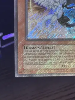 2025 YU-GI-OH! RETRO PACK 2 LIGHT AND DARKNESS DRAGON RP02-EN095 SECRET RARE - Image 4