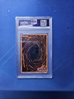 yugioh sdp-040 graceful charity 1st edition 2003 psa8 - Image 2
