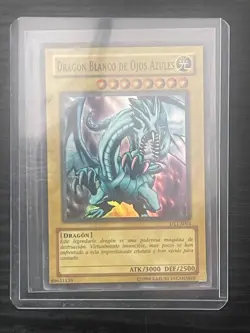 Spanish YUGIOH DL1-S001 Blue Eyes White Dragon Duelist League GEM MINT 2003 - Image 4