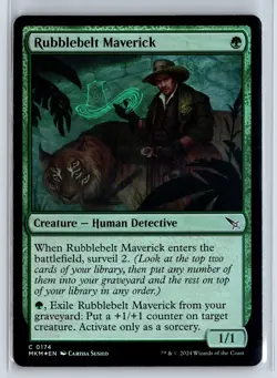 FOIL Rubblebelt Maverick Murders at Karlov Manor - MTG Magic the Gathering Card - Image 1
