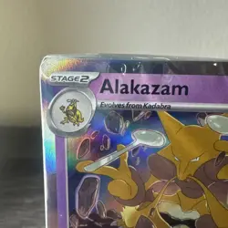 Alakazam 003 [Stamped] MEP: Mega Evolutions Promo English Pokemon Card NM - Image 2