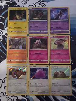 Pokemon TCG Complete 18 Card Detective Pikachu Set Charizard Mewtwo Holo Lot #6 - Image 3