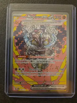 Cornerstone Mask Ogerpon EX Prismatic Evolutions Holo Pokemon TCG Card 160/131 - Image 1
