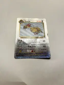 Pokemon 2002 Legendary Collection Fearow Reverse Holo Card 42/110 - Image 2