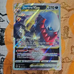 Darkrai VStar 99/189 Astral Radiance Promo Jumbo Oversized Card LP Oversize - Image 1