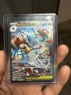 Mega Lucario EX Special Illustration Rare 179/132 Pokemon TCG Card - Image 2