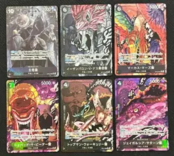 ONE PIECE Card Game Five Elders Parallel 6set Carrying on His Will Japanese - Image 1