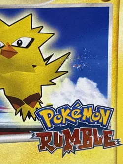 Vintage Zapdos 8/16 Pokemon Rumble TCG Trading Card Holo Stamped 2009 - Image 2