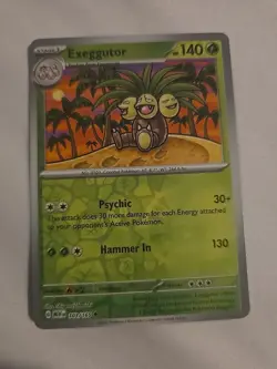 Exeggutor Reverse Holo NM 103/165 Scarlet & Violet 151 Pokemon Card - Image 1