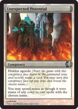 Unexpected Potential - Light Play MTG Conspiracy - Image 1
