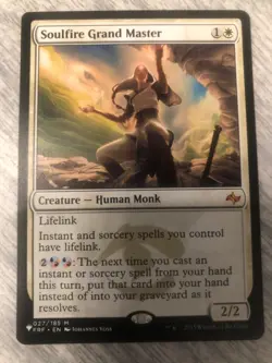 MTG Magic 1 x Soulfire Grand Master #27 Fate Reforged NM FREE SHIPPING - Image 1