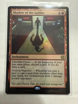 MTG Shadow of the Goblin 0087 (Foil) Marvel's Spider-Man NM SPM - Image 1