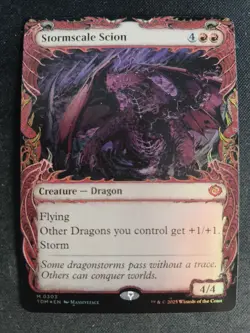 MTG Stormscale Scion - Tarkir Dragonstorm Showcase 303 - Image 1
