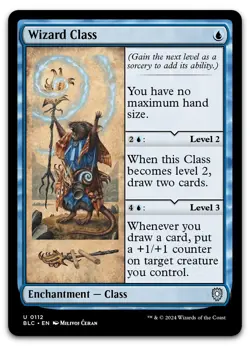 Wizard Class #112 (NM) Bloomburrow BLC Magic MTG - Image 1