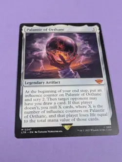 MTG: The Lord of the Rings: Palantir of Orthanc #0247 Mythic - NM - Image 1