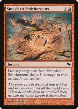 Smash to Smithereens - Light Play MTG Shadowmoor - Image 1