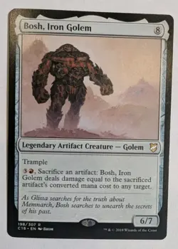 Bosh, Iron Golem Commander 2018 - MTG RARE - Image 1