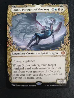 MTG Shiko, Paragon Of The Way - Tarkir Dragonstorm Showcase 317 - Image 1
