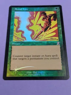 MTG Magic: Time Spiral Timeshifted: Avoid Fate Foil #73/121 Special - LP - Image 1