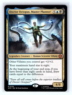 Doctor Octopus, Master Planner #128 Regular Mythic MTG 2025 Marvel's Spider-Man - Image 1