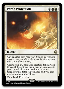 Perch Protection #11 (NM) Bloomburrow BLC Magic MTG - Image 1
