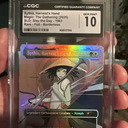 Sythis, Harvest's Hand Foil - Craig Drake - Secret Lair MTG CGC GEM MINT 10 🔥 - Image 4