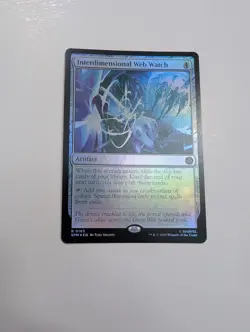 MTG - Interdimensional Web Watch (Foil) - Marvel's Spiderman NM/M Condition - Image 1