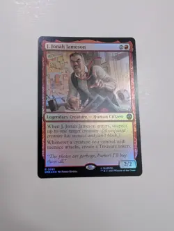 MTG - J. Jonah Jameson (Foil) - Marvel's Spiderman NM/M Condition - Image 1