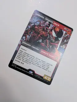 MTG - Carnage, Crimson Chaos (Borderless) - Marvel's Spiderman NM/M Condition - Image 2