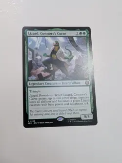 MTG - Lizard, Connor's Curse - Marvel's Spider-Man NM/M Condition - Image 1