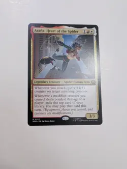 MTG - Arana, Heart of the Spider - Marvel's Spiderman NM/M Condition - Image 1