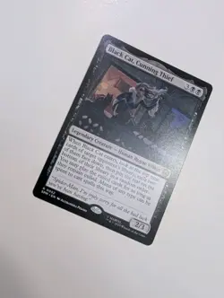 MTG - Black Cat, Cunning Thief - Marvel's Spiderman NM/M Condition - Image 2