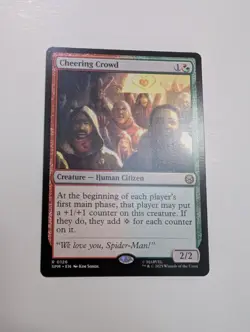 MTG - Cheering Crowd - Marvel's Spiderman NM/M Condition - Image 1