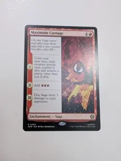 MTG - Maximum Carnage - Marvel's Spider-Man NM/M Condition - Image 1