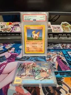 Pokemon Ponyta 1st First Edition Shadowless Base Set 60/102 PSA 10 Gem Mint - Image 1