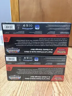 2 x Pokemon TCG Prismatic Evolutions Surprise Box - Factory Sealed - Image 2