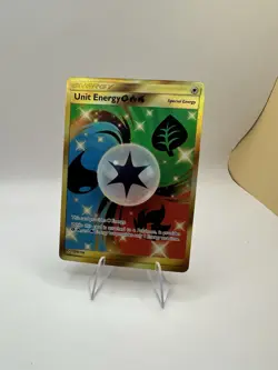 Pokemon Sun & Moon Ultra Prism: Unit Energy - 170 / 156 - Gold Secret Rare - Image 1