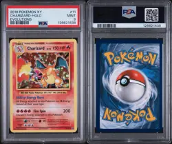 2016 POKEMON XY EVOLUTIONS #11/108 CHARIZARD HOLO PSA 9 - Image 3