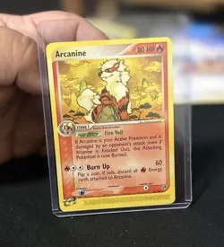 Arcanine - 15/100 EX Sandstorm Pokemon TCG - Regular RARE - Near Mint Condition - Image 1