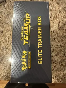 POKEMON SUN AND MOON TEAM UP ELITE TRAINER BOX SEALED ETB RARE - Image 4