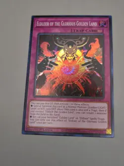 Yugioh! Eldlixir of the Glorious Golden Land ALIN-EN077 (SR) 1st Ed 2x - Image 3