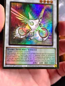 Yugioh Herald Of The Arc Light MAGO-EN028 Gold Rare 1st Edition NM - Image 5