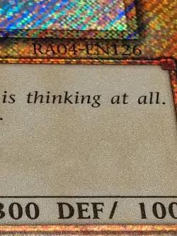 Yugioh! Mokey Mokey - RA04-EN126 - Platinum Secret Rare - 1st Edition nm - Image 5