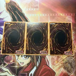 Yugioh! Playset 3x Grosalamander Gazelle Quarter Century Secret Rare -MP24-DE017 - Image 2